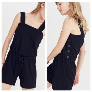 Madewell drawstring romper